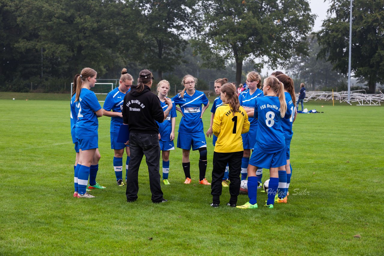 Bild 136 - B-Juniorinnen FSG BraWie 08 - JSG Sandesneben : Ergebnis: 2:0